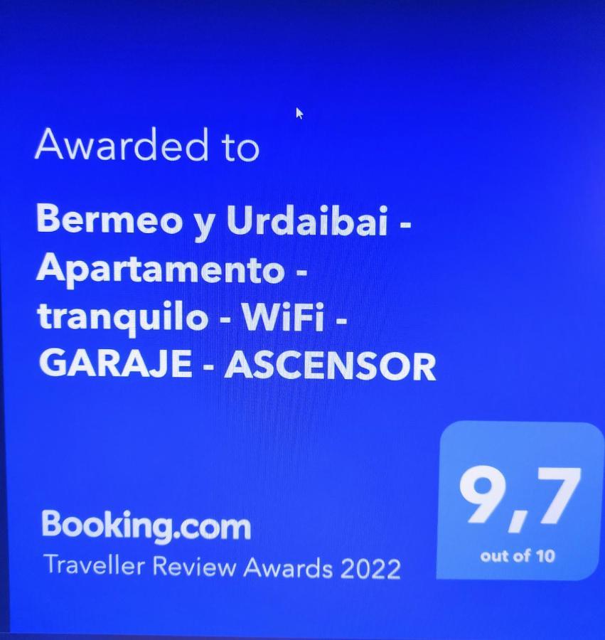 Bermeo Y Urdaibai - Parking-Ascensor - Wifi - Tranquilo Apartment Exterior photo